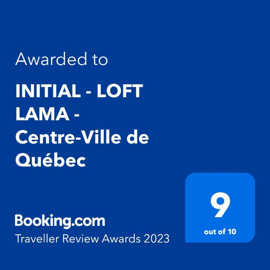 Initial - Loft Lama - Centre-Ville De Quebec Екстер'єр фото